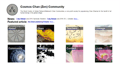 Desktop Screenshot of cosmoschan.org